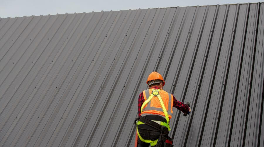 Professional metal roof installation services in Ney, OH